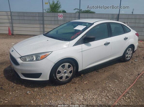 1FADP3E28GL236578 2016 FORD FOCUS White Vista tres cuartos delantera izquierda