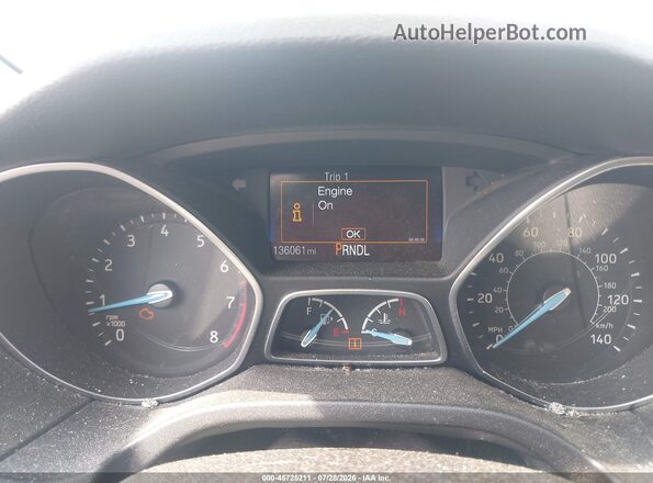 1FADP3E28GL236578 2016 FORD FOCUS White Vista de los asientos traseros