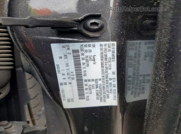 1FADP3E28GL288843 2016 FORD FOCUS Gray VIN sticker view