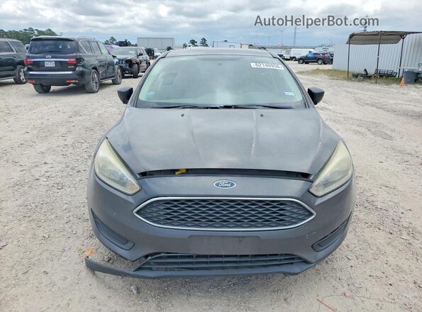 1FADP3E28GL288843 2016 FORD FOCUS Gray Rear view