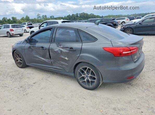 1FADP3E28GL288843 2016 FORD FOCUS Gray Rear left