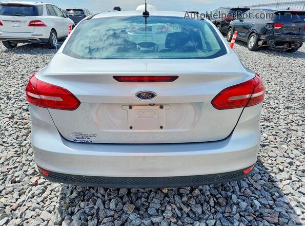 1FADP3E28GL357546 2016 FORD FOCUS Silver Вид ззаду