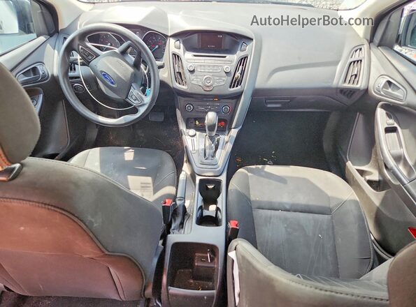 1FADP3E28GL357546 2016 FORD FOCUS Silver Вид панелі приладів