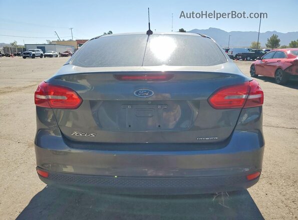 1FADP3E28GL360429 2016 FORD FOCUS Gray Вид ззаду
