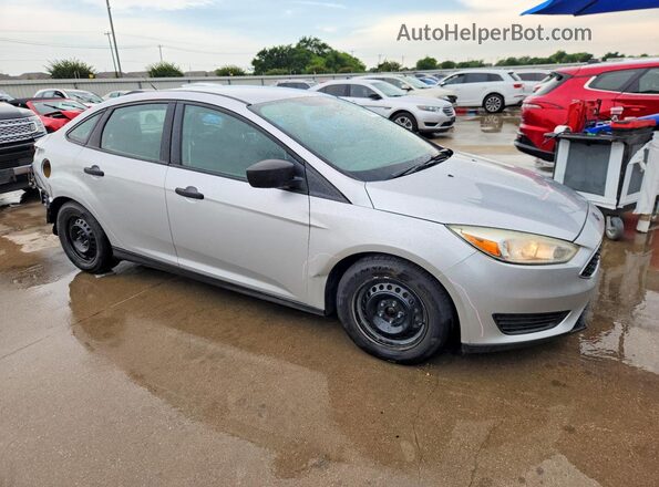 1FADP3E28GL361743 2016 FORD FOCUS Серебряный Передняя правая четверть