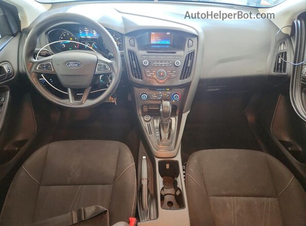 1FADP3E28HL339338 2017 FORD FOCUS Gray Առջևի վահանակի տեսք