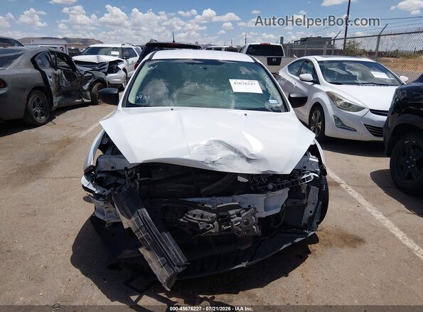 1FADP3E28JL330743 2018 FORD FOCUS White Սարքավորումների վահանակի տեսք