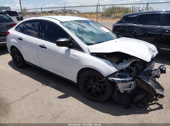 1FADP3E28JL330743 2018 FORD FOCUS White Սալոնի հետևի տեսք