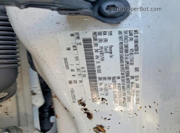 1FADP3E29GL294697 2016 FORD FOCUS White ძრავის განყოფილების ხედი