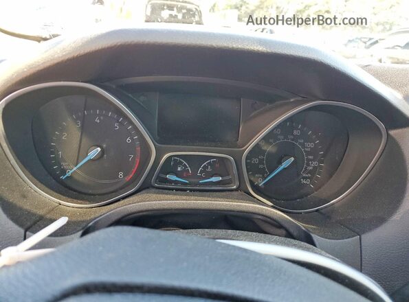 1FADP3E2XHL200893 2017 FORD FOCUS Silver ხელსაწყოთა პანელის ხედი