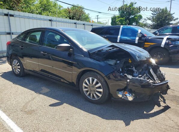 1FADP3E2XHL332097 2017 FORD FOCUS Black Передня права чверть
