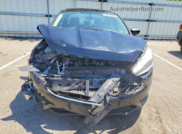 1FADP3E2XHL332097 2017 FORD FOCUS Black Вид спереду
