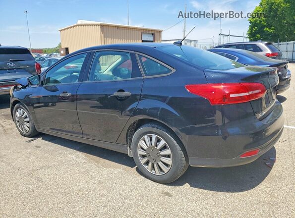 1FADP3E2XHL332097 2017 FORD FOCUS Black Задня ліва чверть