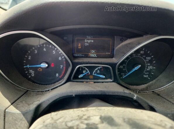 1FADP3E2XJL311188 2018 FORD FOCUS Black Vista del cuadro de instrumentos