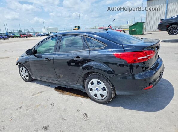 1FADP3E2XJL311188 2018 FORD FOCUS Black Trasero izquierdo