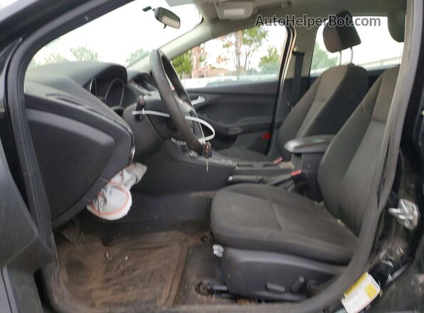 1FADP3F20GL211950 2016 FORD FOCUS Black Вид салону спереду