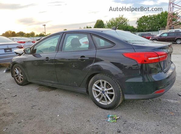 1FADP3F20GL211950 2016 FORD FOCUS Black Задня ліва чверть