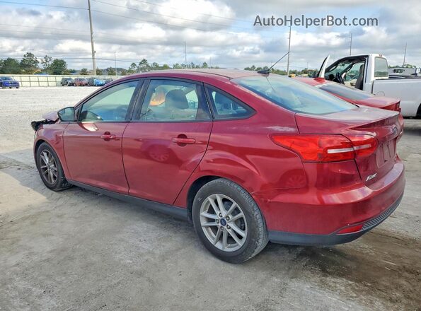 1FADP3F20GL215402 2016 FORD FOCUS Burgundy Rear left