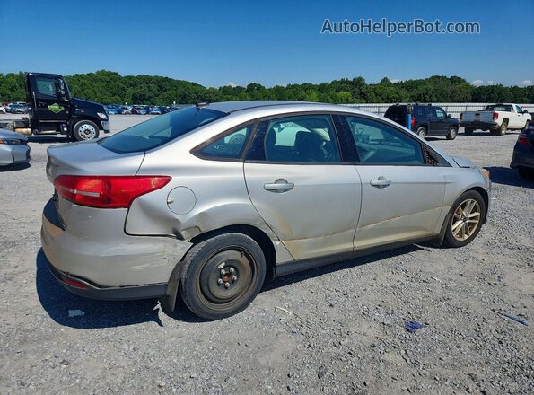 1FADP3F20GL241725 2016 FORD FOCUS Серебряный Задняя правая четверть