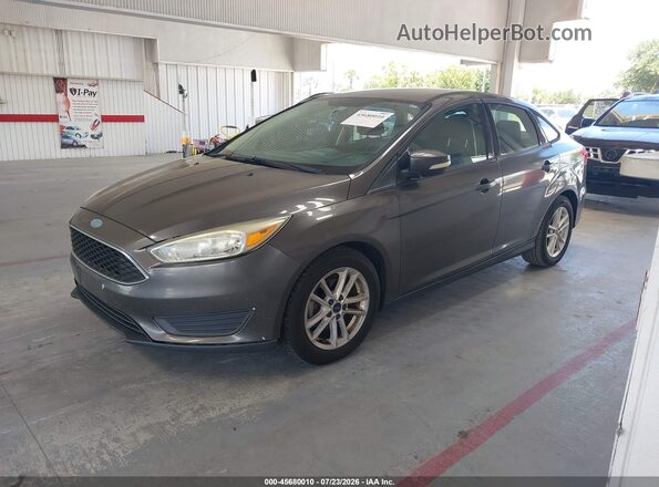 1FADP3F20GL255429 2016 FORD FOCUS Gray Front left