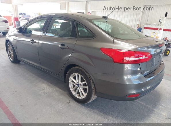1FADP3F20GL255429 2016 FORD FOCUS Gray Rear left