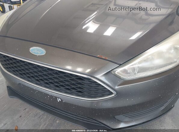 1FADP3F20GL255429 2016 FORD FOCUS Gray Front view