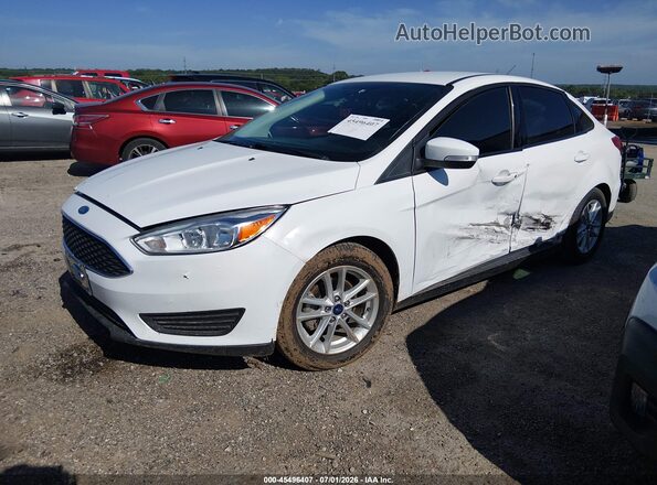 1FADP3F20GL285272 2016 FORD FOCUS White წინა მარცხენა ხედი სამი მეოთხედიდან