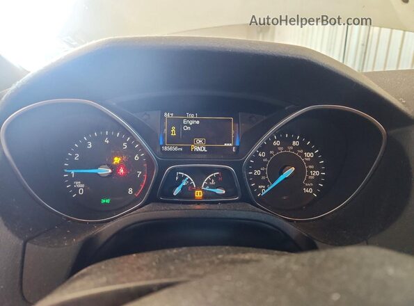 1FADP3F20GL291332 2016 FORD FOCUS White Սարքավորումների վահանակի տեսք