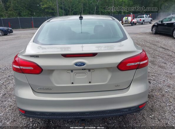 1FADP3F20GL300336 2016 FORD FOCUS Tan 