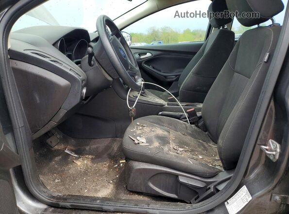 1FADP3F20GL300935 2016 FORD FOCUS Gray წინა სალონის ხედი