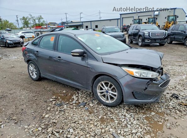 1FADP3F20GL300935 2016 FORD FOCUS Gray წინა მარჯვენა