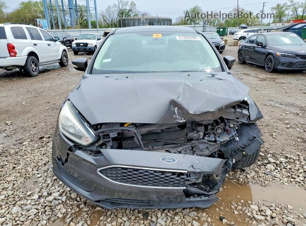 1FADP3F20GL300935 2016 FORD FOCUS Gray წინა ხედი