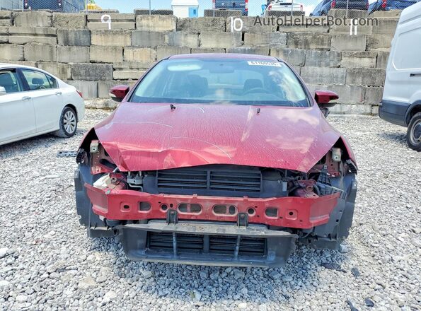 1FADP3F20GL301079 2016 FORD FOCUS Burgundy Widok z przodu