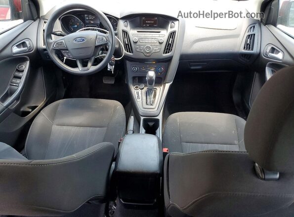 1FADP3F20GL301079 2016 FORD FOCUS Burgundy Widok deski rozdzielczej