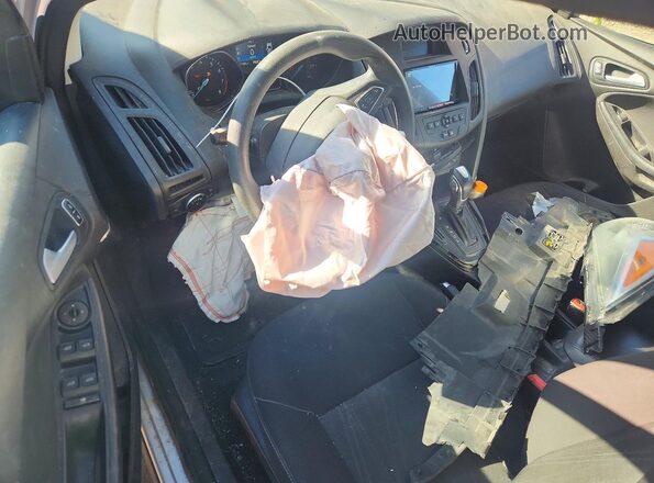 1FADP3F20GL329500 2016 FORD FOCUS Silver Widok deski rozdzielczej