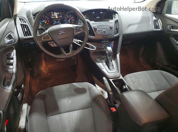 1FADP3F20GL365350 2016 FORD FOCUS Gray Widok deski rozdzielczej