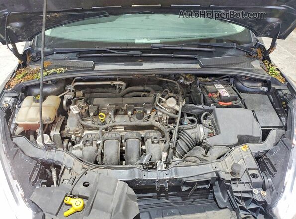1FADP3F20GL365350 2016 FORD FOCUS Gray Widok wnętrza z tyłu