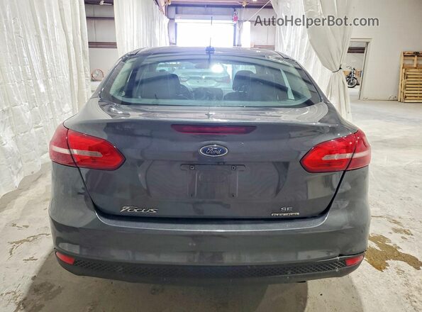 1FADP3F20GL365350 2016 FORD FOCUS Gray Widok z tyłu
