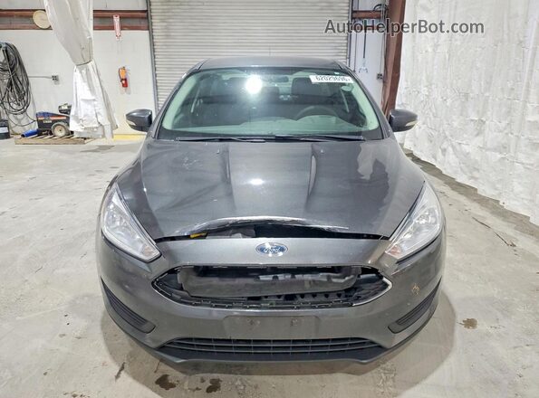 1FADP3F20GL365350 2016 FORD FOCUS Gray Widok z przodu