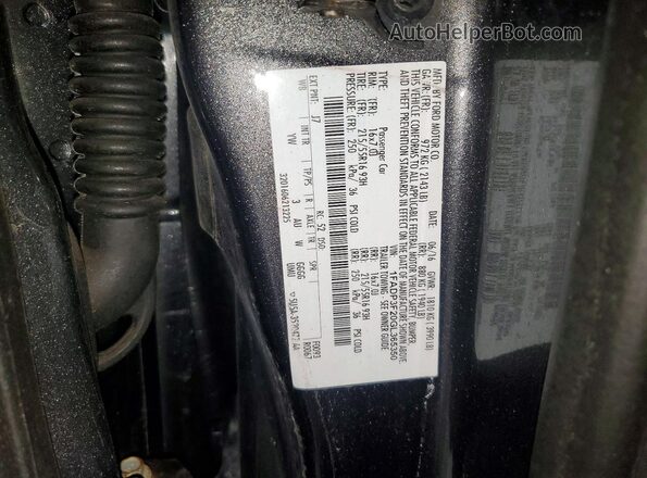 1FADP3F20GL365350 2016 FORD FOCUS Gray Widok komory silnika