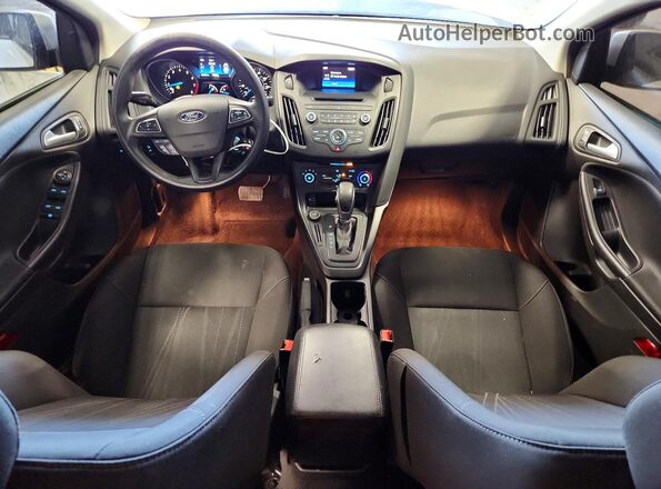1FADP3F20HL234579 2017 FORD FOCUS White Dashboard view