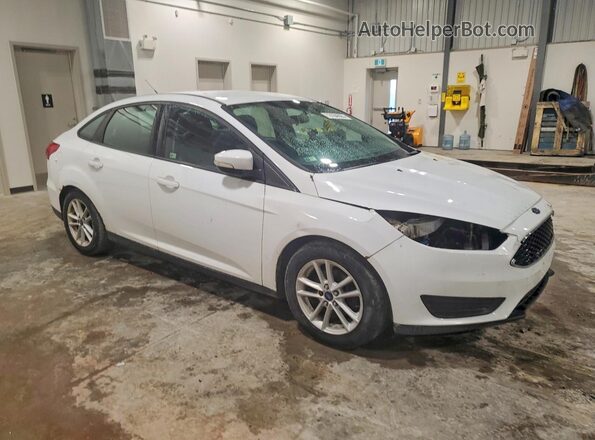 1FADP3F20HL236302 2017 FORD FOCUS Белый Передняя правая четверть