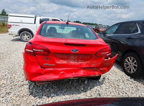1FADP3F20HL270157 2017 FORD FOCUS Red Vista trasera