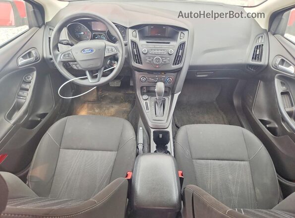 1FADP3F20HL270157 2017 FORD FOCUS Red Vista del salpicadero