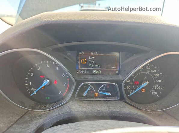 1FADP3F20HL293356 2017 FORD FOCUS Black ხელსაწყოთა პანელის ხედი