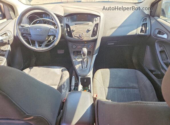 1FADP3F20HL293356 2017 FORD FOCUS Black წინა პანელის ხედი