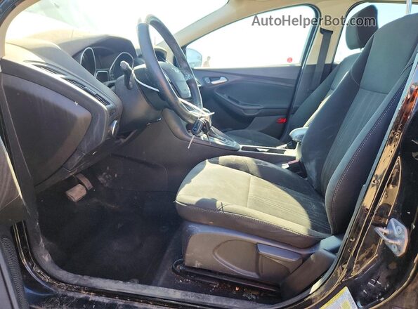 1FADP3F20HL293356 2017 FORD FOCUS Black წინა სალონის ხედი