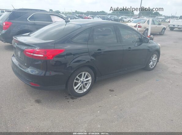 1FADP3F20HL301715 2017 FORD FOCUS Black Задня права чверть