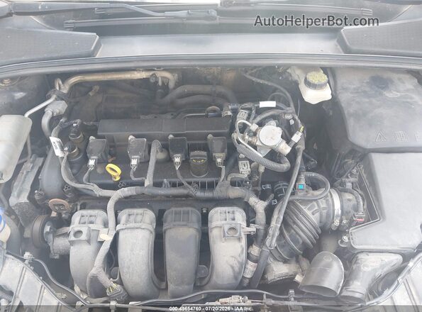 1FADP3F20HL301715 2017 FORD FOCUS Black Вид ззаду