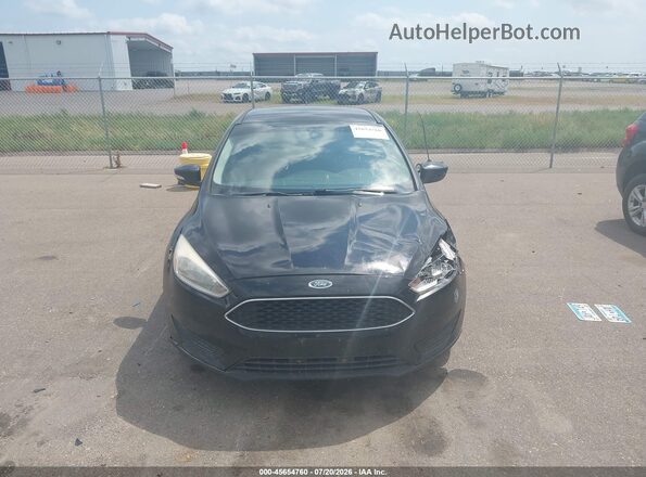 1FADP3F20HL301715 2017 FORD FOCUS Black Вид задньої частини салону